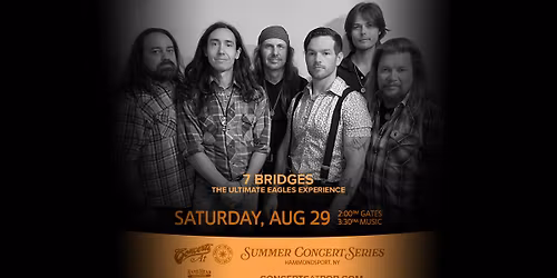 7 Bridges: The Ultimate Eagles Experience at Concerts at Point of the Bluff