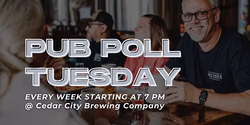 PUB POLL TUESDAY