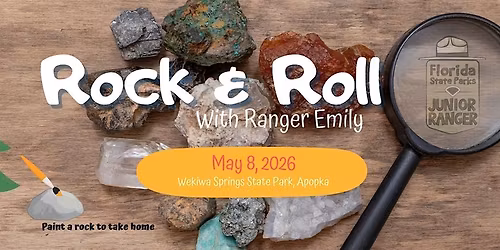 Junior Ranger May at Wekiwa Springs State Park | Rock & Roll w Ranger Emily