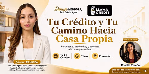 Tu Cr\u00e9dito y Tu Camino Hacia Casa Propia (Utah - In Person)