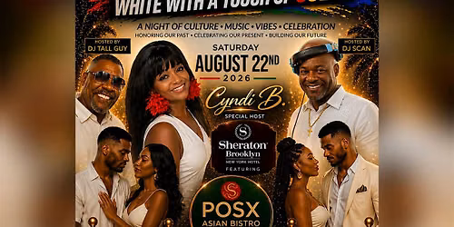 Black Excellence.  White With A Touch Of Color