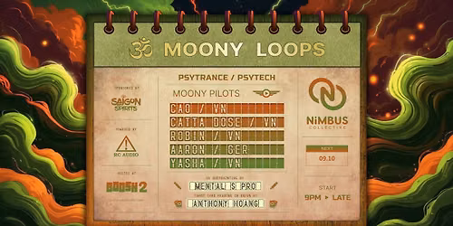 MOONY LOOPS - [ Psytrance \/ Psytech ] Vol. 25 