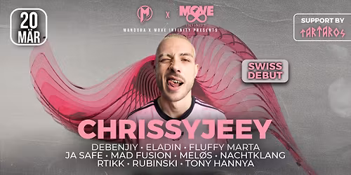 Mandora x Move Infinity pres. CHRISSYJEEY | Zinkbad Zürich