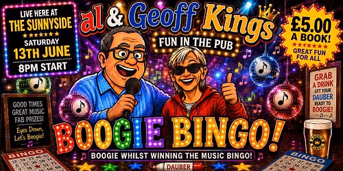 Rock \u2018n\u2019 roll boogie boogie bingo
