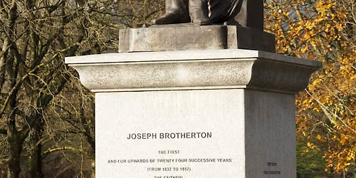 Joseph Brotherton  History walk - Celebrating 180 years of Peel Park