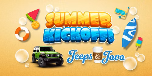 Jeeps & Java: Summer Kickoff!
