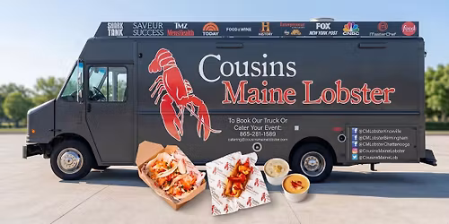 \ud83e\udd9e Lobster In The Lot! Cousins Maine Lobster Truck at Curtis Lumber in Ballston Spa!