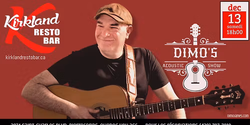 Dimo James @ Kirkland Resto-Bar