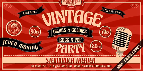 Vintage Biker's Edition mit DJ Skull