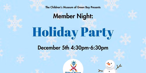 Member Night: Holiday Party
