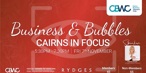 Business & Bubbles - Cairns in Focus