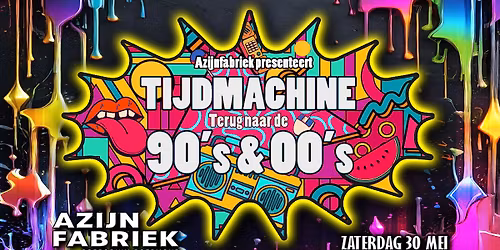 Tijdmachine: Terug Naar De 90s & 00s