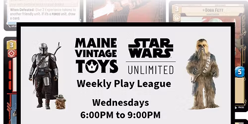 Star Wars Unlimited Weekly Play League