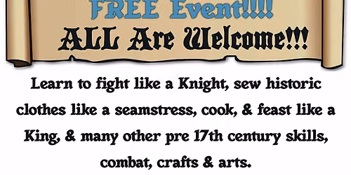 Weekly SCA meetup at Moon Dragon