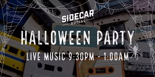 Halloween Party with Live Music by Time Machine