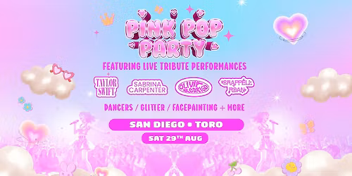 The Pink Pop Party is coming to San Diego!