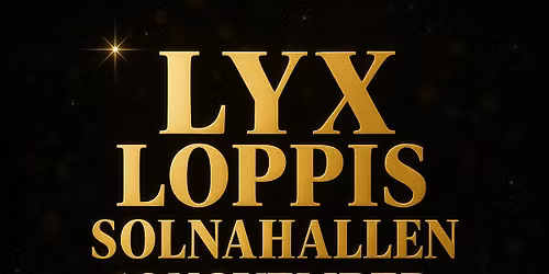 Lyxloppis Solnahallen 16\/11