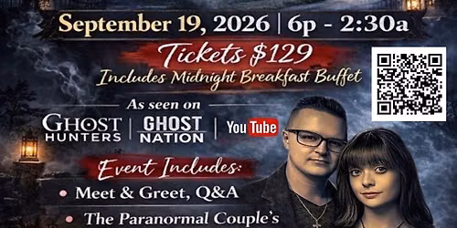 Not Just an Appearance... An Experience.  Meet Satori Hawes & Cody DesBiens at Rolling Hills Asylum!