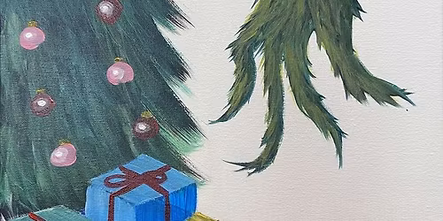 Paint and Sip: Grinch Pinch