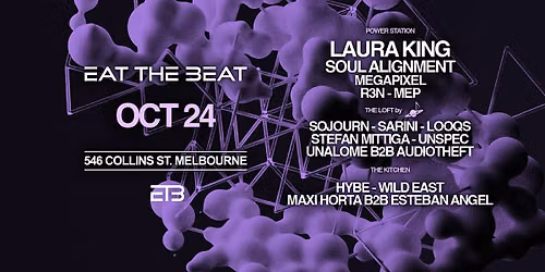 Eat The Beat Saturdays | Oct 24 ft. LAURA KING