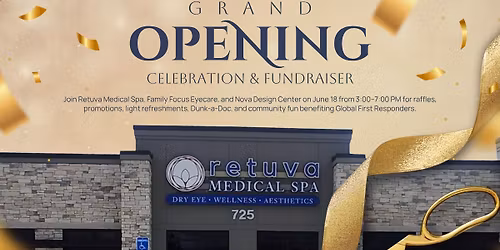 Grand Opening Celebration & Fundraiser at Retuva, Family Focus Eyecare & Nova Design Center 