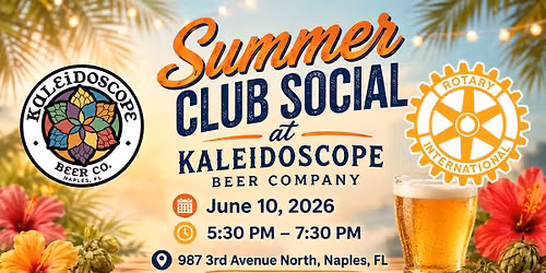 Summer Club Social Event