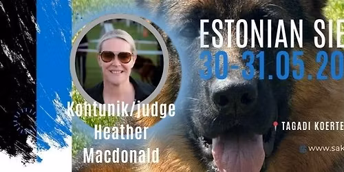 Eesti saksa lambakoerte peaerin\u00e4itus\/ Estonian  Sieger Show 2026