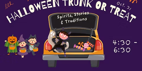TRUNK-or-TREAT  **4:30-6:30** at Redeemer Lutheran Church in NE Salem