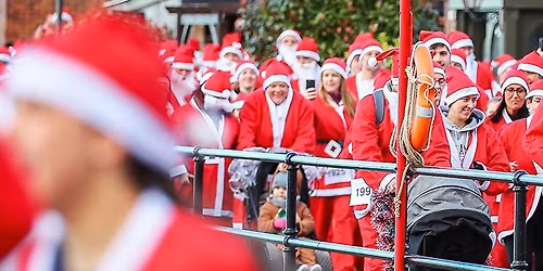 Santa Dash at the Docks!