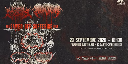 Crown Magnetar + To The Grave + Face Yourself + Backbiter + Flesh Shrine | Montr\u00e9al