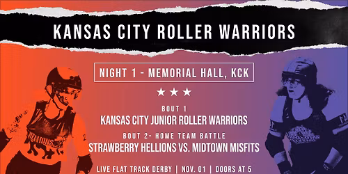 KCRW Presents Night 1 - Roller Derby Double Header