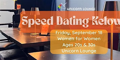 Speed Dating Kelowna Women For Women Ages 20s & 30s