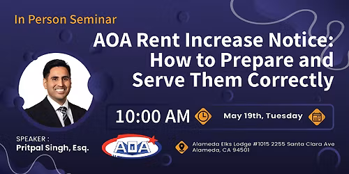Bay Area Alameda Seminar