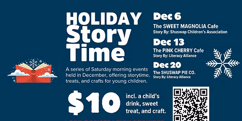 Holiday Storytime @ The Shuswap Pie Company