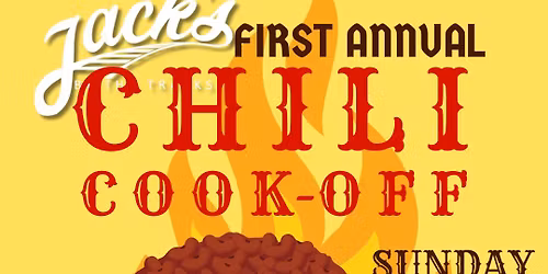 Jack's First Annual Chili Cook-Off