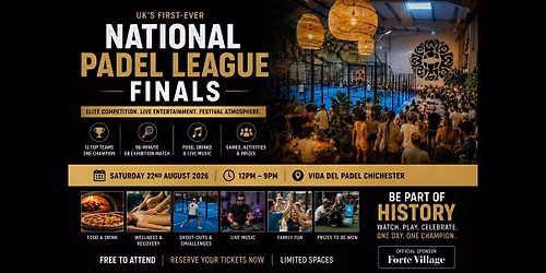 UK National Padel League Finals 2026