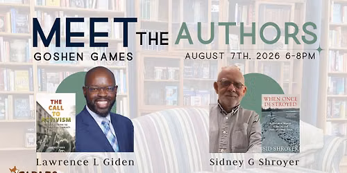 Meet the Authors | August First Fridays 2026