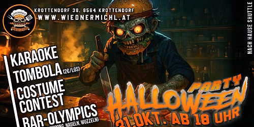 HALLOWEEN PARTY mit KARAOKE \ud83e\udddf\u200d\u2640\ufe0f\ud83e\udddb\ud83c\udffb\ud83d\udc7b