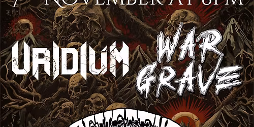 URIDIUM, WAR GRAVE AND REVERENT SON