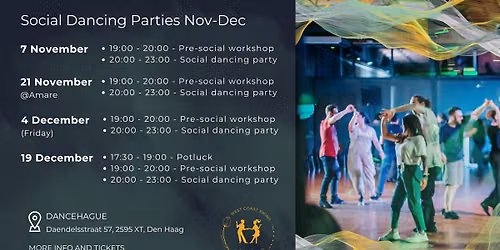 West Coast Swing Den Haag - Social Dancing Party (Sinterklaas edition)