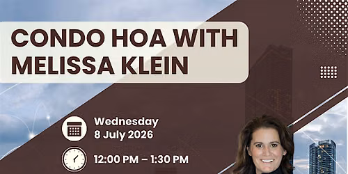 Condo HOA with Melissa