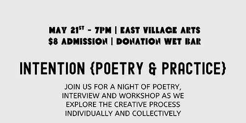 Intention {Poetry & Practice}