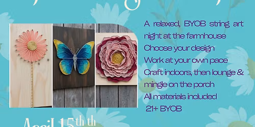 Nailed It: Sip & String Spring Craft Night