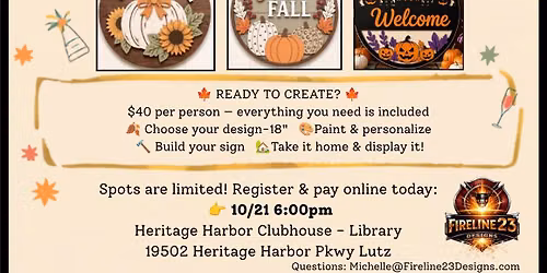 Build & Brush Night - Lutz Florida Paint and Craft Event