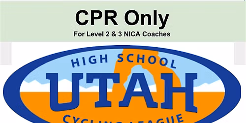 CPR ONLY for NICA Coaches of Utah (@Scheels 3\/30)