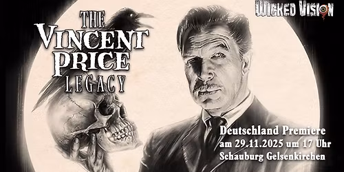 THE VINCENT PRICE LEGACY | Deutschlandpremiere mit Special Guests (u.a. Victoria Price, The Other)