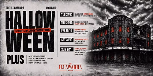 Hallow Week at The Illa - Five Nights Of Frights!
