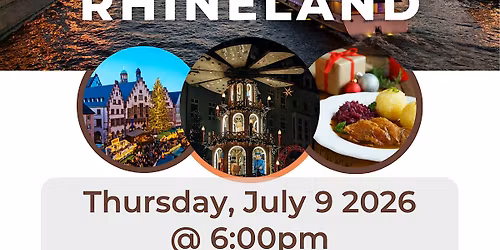 Christmas in July: Medieval Christmas in the Rhineland