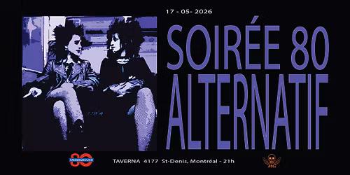 80 Underground - Alternative 80's Night