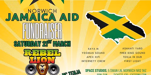 Norwich Jamaica Aid Fundraiser
